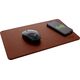 InLine InLine® Mouse pad, wireless charging, 370x225x7mm, brown