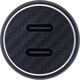 InLine InLine® USB car charger power-adapter power delivery, 2x USB Type-C, black