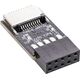 InLine InLine® USB 2.0 to USB 3.2 Type-E Key-A Adapter internal