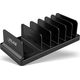 InLine InLine® multi stand with 6 compartments for desk / shelf, black