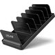 InLine InLine® multi stand with 6 compartments for desk / shelf, black