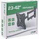 InLine InLine® Basic wall mount, for flat screen TV 58-107cm (23-42"), up to 40cm wall distance, max. 25kg