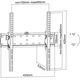 InLine InLine® Basic wall mount tiltable, for flat screen TV 81-140cm (32-55"), max. 40kg