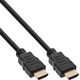 Kabel InLine 25pcs. Bulk-Pack InLine® HDMI cable, HDMI-High Speed with Ethernet, Premium, 4K2K, male / male, black / gold, 3m
