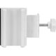 InLine InLine® Table leg clamp for socket strip, screw clamp, white