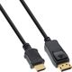 Adapter AV InLine InLine® DisplayPort to HDMI Converter Cable black 1.5m