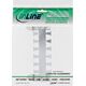 Organizer InLine InLine® Cable guide rail for mounting on top-hat rail (TS35) metal
