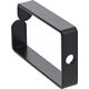Organizer InLine InLine® Cable bracket, metal, 43x70mm black