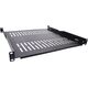 InLine InLine® 19" shelf, 450mm, 50kg, 1U, RAL 9005 black