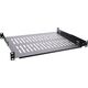 InLine InLine® 19" shelf, 350mm, 50kg, 1U, RAL 9005 black