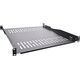InLine InLine® 19" shelf, 550mm, 50kg, 1U, RAL 9005 black