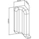 InLine InLine® Slatwall Shelf large, white