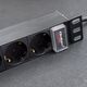 Listwa zasilająca Qoltec Listwa zasilajšca PDU do RACK 10' | 1U | 16A | 4xSchuko | 1.8m
