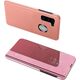 Hurtel Clear View Case futerał etui z klapką Samsung Galaxy A11 / M11 różowy