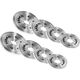 TOS ZESTAW TALERZY OLIMPIJSKICH STALOWYCH KALIBROWANYCH 2 x 1.5 - 5.0 KG (22 KG) HMS