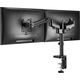 Neomounts Uchwyt biurkowy na 2 monitory 17" - 27" (DS70-750BL2)