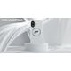 Etui Karl Lagerfeld Silicone Double       Heads And Circle MagSafe do iPhone 16 beżowy