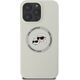 Etui Karl Lagerfeld Silicone Double       Heads And Circle MagSafe do iPhone 16 Pro beżowy