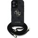 Etui Guess 4G Big Logo Cord Stap          Crossbody do iPhone 16 czarny