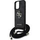 Etui Guess 4G Big Logo Cord Stap          Crossbody do iPhone 16 czarny