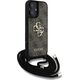 Etui Guess 4G Big Logo Cord Stap          Crossbody do iPhone 16 Plus brązowy