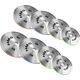 TOS ZESTAW TALERZY OLIMPIJSKICH STALOWYCH KALIBROWANYCH 2 x 10 - 25 KG (140 KG) HMS