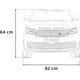 Land Rover Auto na akumulator Range Rover SUV Lift Czarny