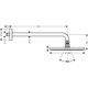 Deszczownica RainDance LX Głowica Raindance Select S 240 1jet Powder Rain z ramieniem 390mm