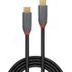 Kabel USB Lindy LINDY USB 3.2 Kabel Typ C/C 5A PD Anthra Line M/M 2m