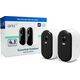 Kamera IP Arlo Arlo Essential 2K outdoor camera, surveillance camera (white/black, set of 2, WLAN, 4 MP)