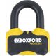 Blokada tarczy hamulcowej NEMESIS OXFORD kolor żółty 122mm x 95mm trzpień 16mm