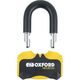 Blokada tarczy hamulcowej NEMESIS OXFORD kolor żółty 122mm x 95mm trzpień 16mm
