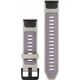 Garmin Garmin QuickFit-Armband 20 mm Silikon Nebelgrau/Lavendel