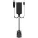 Adapter AV Goobay Kabel przejściowy VGA/HDMI™