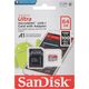 Karta SanDisk Ultra MicroSDXC 64 GB Class 10 UHS-I/U1 A1  (SD-MICRO-10/64-SAND)