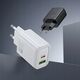 HOCO ładowarka sieciowa USB A + Typ C PD QC3.0 3A 30W N63 czarna