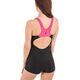 AquaWave Strój Kąpielowy Qarakuma Wmns Geometric Print/ Black/raspberry Sorbet r. L