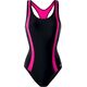 AquaWave Strój kąpielowy Asma Black/Raspberry Sorbet r. XL