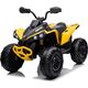 Lean Cars Quad Na Akumulator  CAN-AM Renegate Żółty