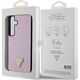 Guess Etui Guess GUHCS24MHDGPPP Samsung Galaxy S24+ Plus hardcase Rhinestone Triangle różowy/pink
