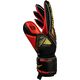 Rękawice bramkarskie Reusch Attrakt Silver Junior czarno-czerwone 5572215 7075 5,5
