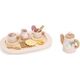 Viga Toys Viga 44267 PolarB Drewniany zestaw do kawy i herbaty - pink