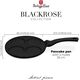 PATELNIA TYTANOWA 26cm DO PLACKÓW JAJEK BERLINGER HAUS BH-7795 BLACK ROSE