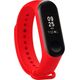 Pasek silikonowy do Xiaomi 5/6 - czerwony