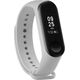 Pasek silikonowy do Xiaomi 5/6 - szary