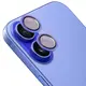 Bizon Glass Snap Lens Apple iPhone 16 / 16 Plus blue frame