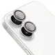 Bizon Glass Snap Lens Apple iPhone 16 / 16 Plus silver frame