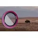 Bizon Glass Snap Lens Apple iPhone 16 / 16 Plus pink frame