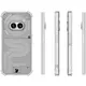 Bizon Case Clear Pack case + 2x screen glass + lens glass Nothing Phone (2a) clear