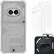 Bizon Case Clear Pack case + 2x screen glass + lens glass Nothing Phone (2a) clear
